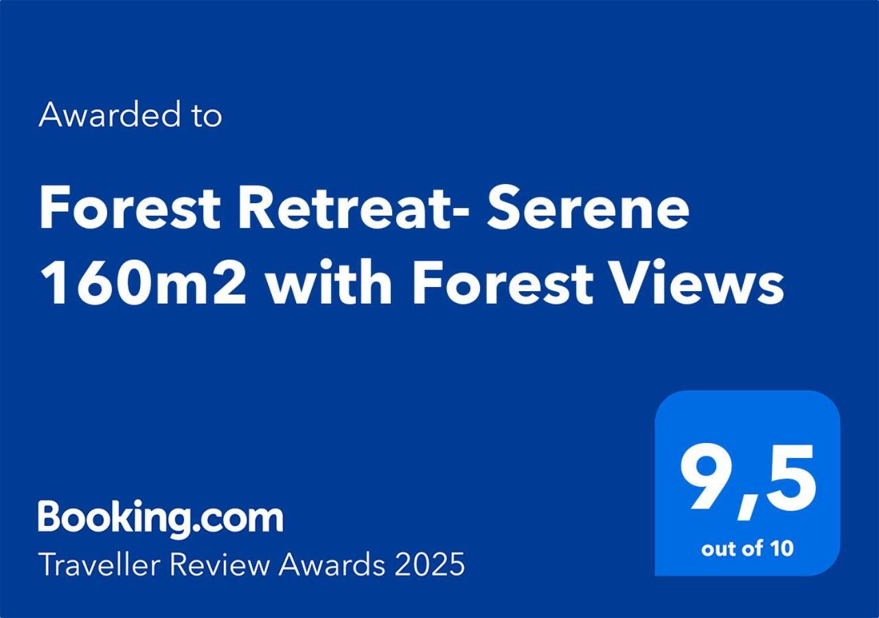 Forest Retreat- Serene 160M2 With Forest Views Wermelskirchen Eksteriør billede